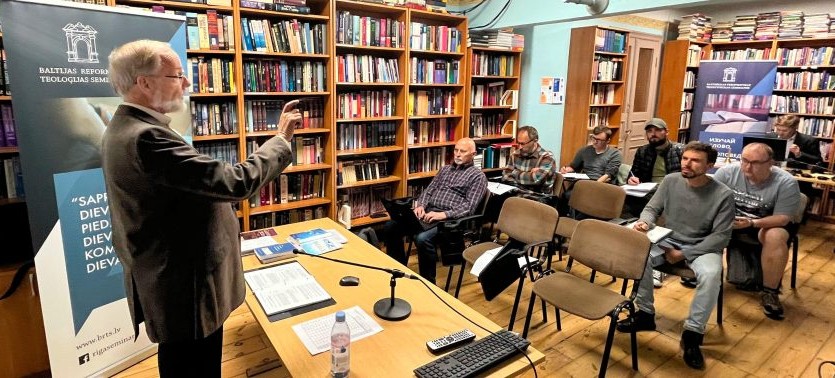 pciassembly's tweet photo. Give thanks for the good relationships the Baltic Reformed Theological Seminary in Latvia enjoys with churches globally and for the guest professors upon whom the Seminary relies. Pray for the various programmes offered for the training of ministers.
https://t.co/eICB0HYbaL https://t.co/j5X7HqPx39