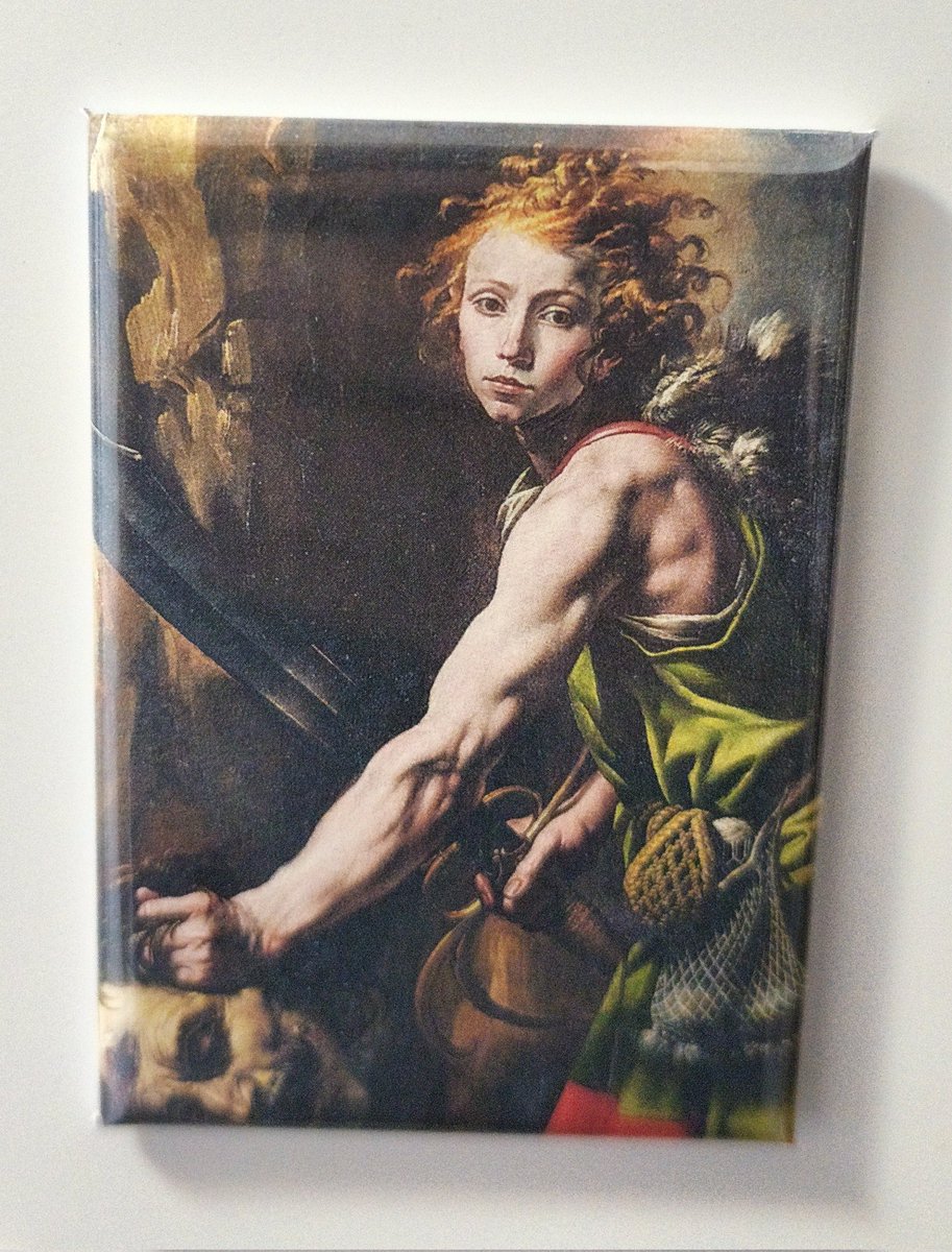 alfredlanda's tweet photo. Ya se me había pasado lo de traer imanes pero reconozco que no me pude resistir al "Davide con la testa Di Golia" de Tanzio da Varallo.
#Forli @forli24ore #BuenosDías https://t.co/xAsKyrPUA0