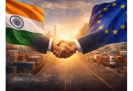 GlobalConsRev's tweet photo. India-EU FTA Signals New Era in Economic Cooperation

Read More: https://t.co/fqfBCbrGFa

@narendramodi  , Prime Minister

#EconomicCorridor #strategicalignment #investmentdestinations #talentmobility https://t.co/i8VGezSFqX