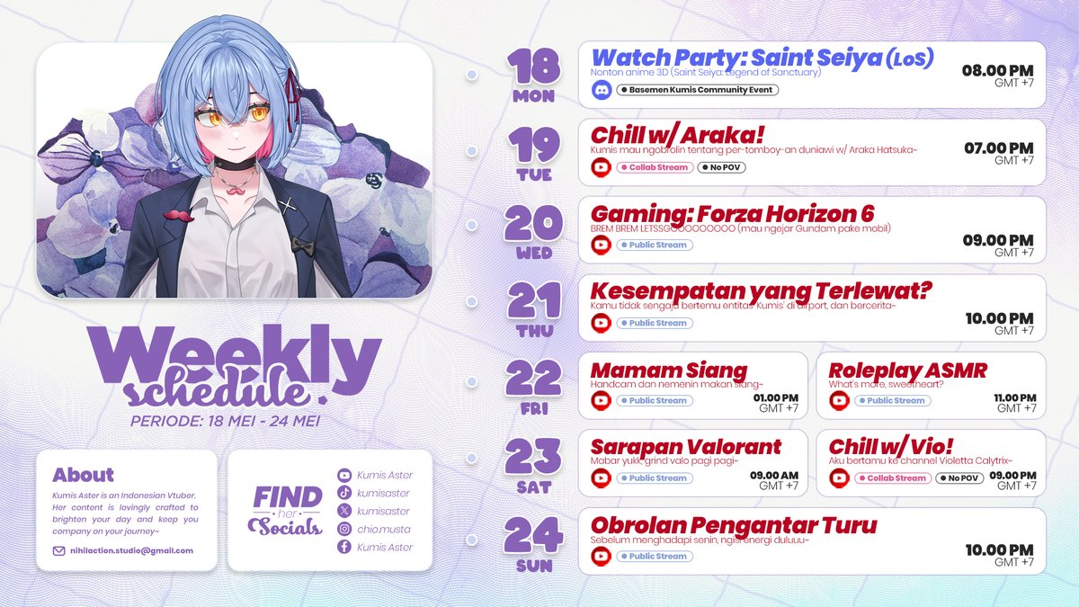 Kumis 🌼🩵 VtuberID tweet media