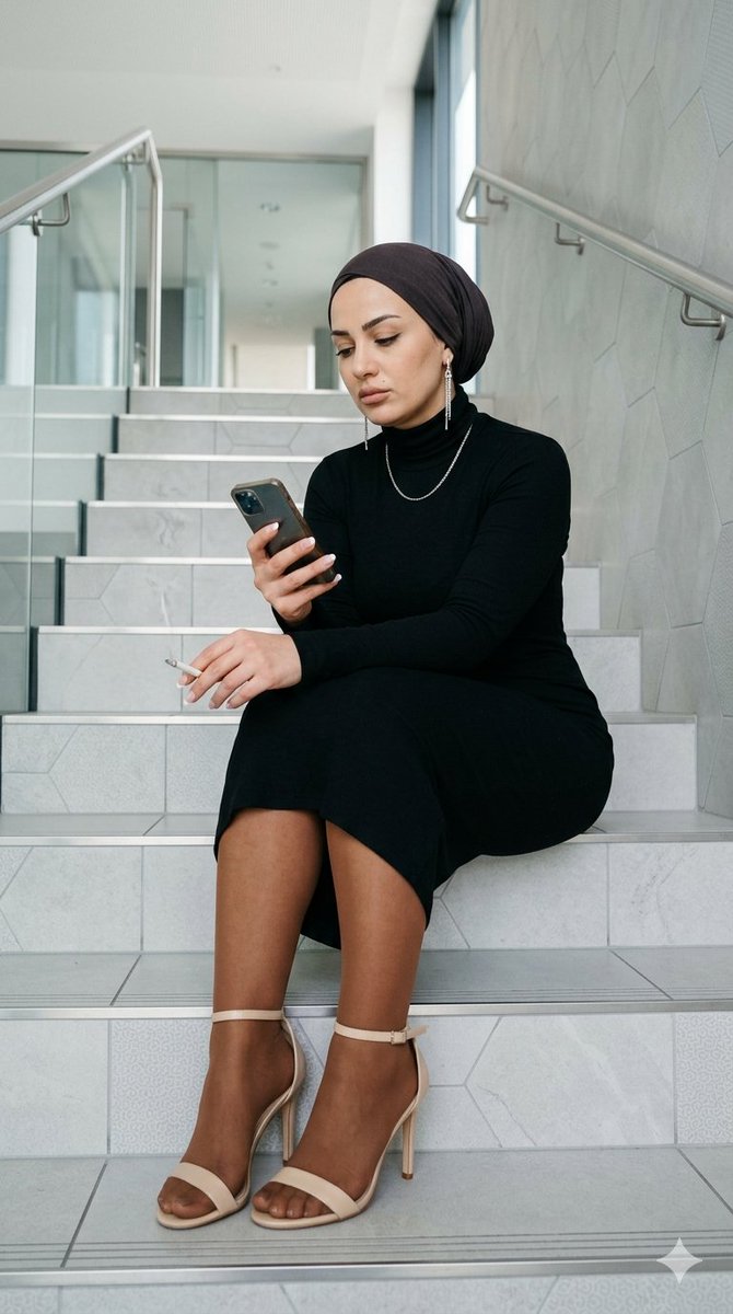 AI Models Hijab tweet media