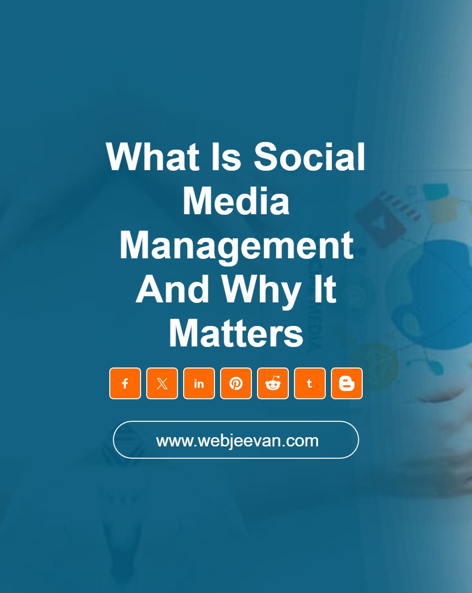 webjeevan66's tweet photo. What is Social Media Management and Why It Matters
https://t.co/mijLOIAT9b
Social media management, its key components, benefits, and why it’s vital for brand success in today’s digital world. https://t.co/r9kWzx8nzB