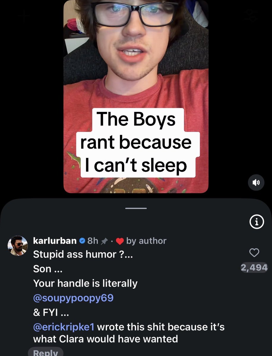 The Boys Out of Context Clips tweet media