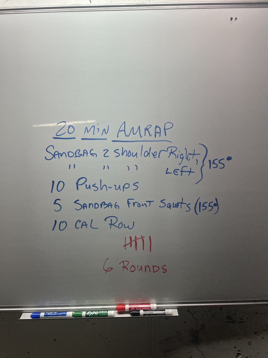 TimMoor36777571's tweet photo. 20 minutes of nonstop, insanity. I should have my head examined for programming myself something like this. Oh well, I survived! Y’all have a wonderful day! #fitafter50 #WOD #AMRAP https://t.co/lvtvkcd18C