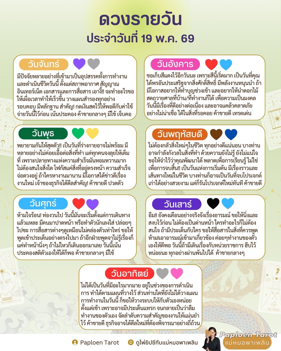 Paploen Tarot tweet media
