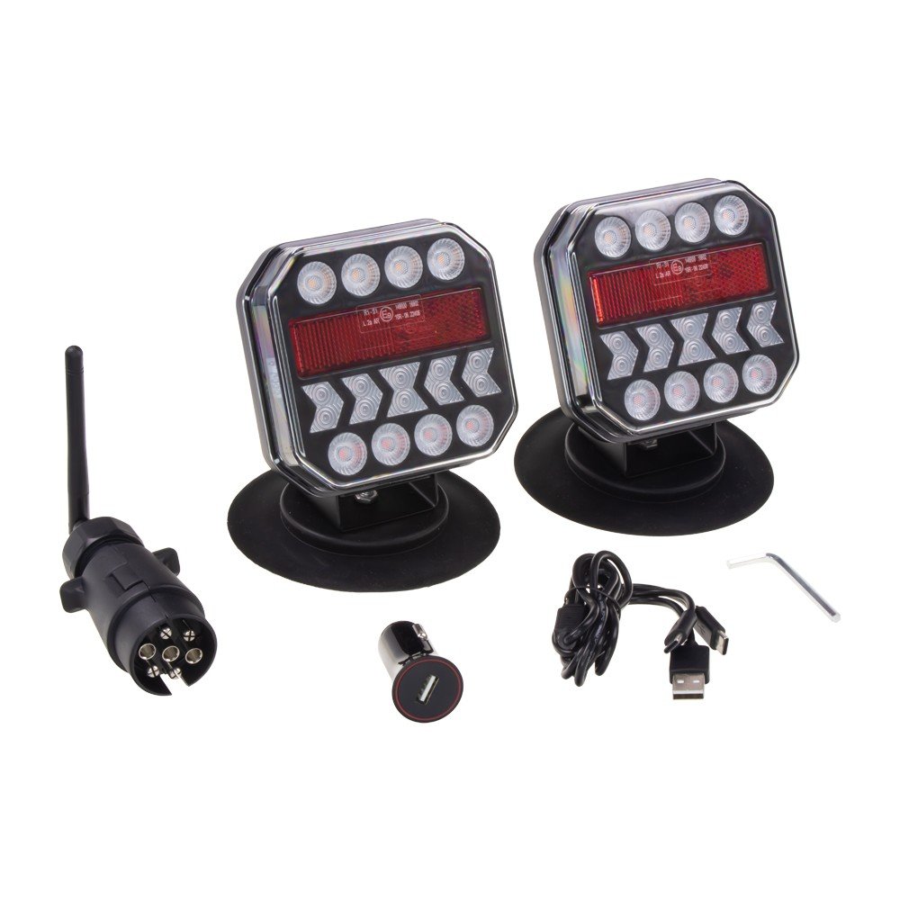 SpeedTech_sk's tweet photo. Bezdrôtové zadné LED lampy na magnet – 7-pin vysielač, dynamické smerové svetlo, IP67, ECE R10 + R148. Výdrž 9 h, nabíjanie USB-C.
https://t.co/YJGhkkSrMi
https://t.co/YJGhkkSrMi
#zadnésvetlá #prívesnývozík https://t.co/hasiJO2x6N