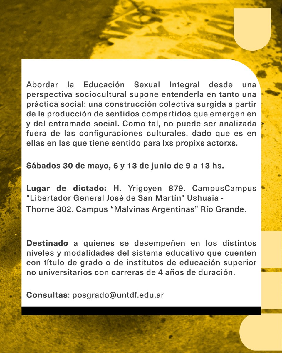 Universidad de TDF Antártida Islas Atlántico Sur tweet media