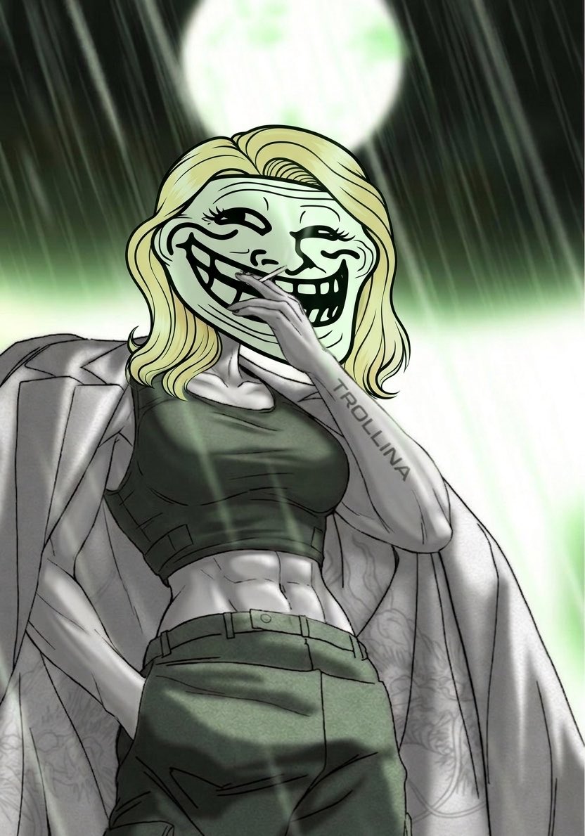 Trollina | The Female Version of Troll tweet media