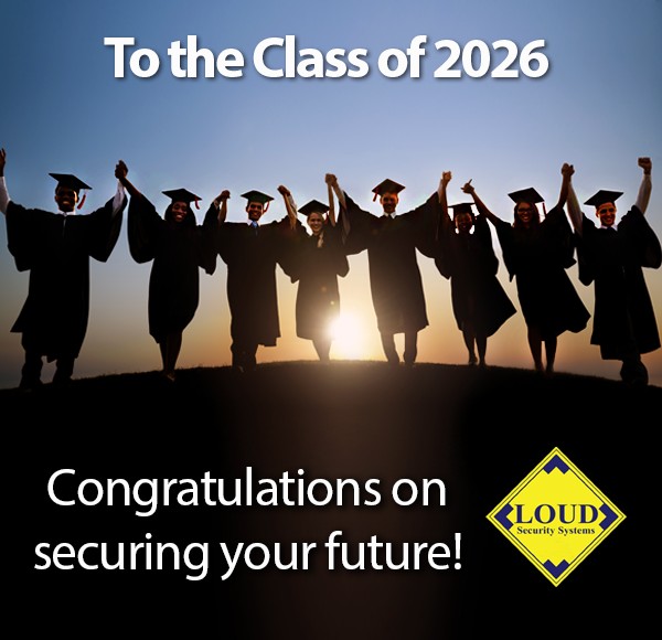 loudsecurity's tweet photo. Congratulations 2026 graduates! You've done a lot to get here, now it's time to get LOUD! #graduation #getLOUD https://t.co/Z0HjFwKnll