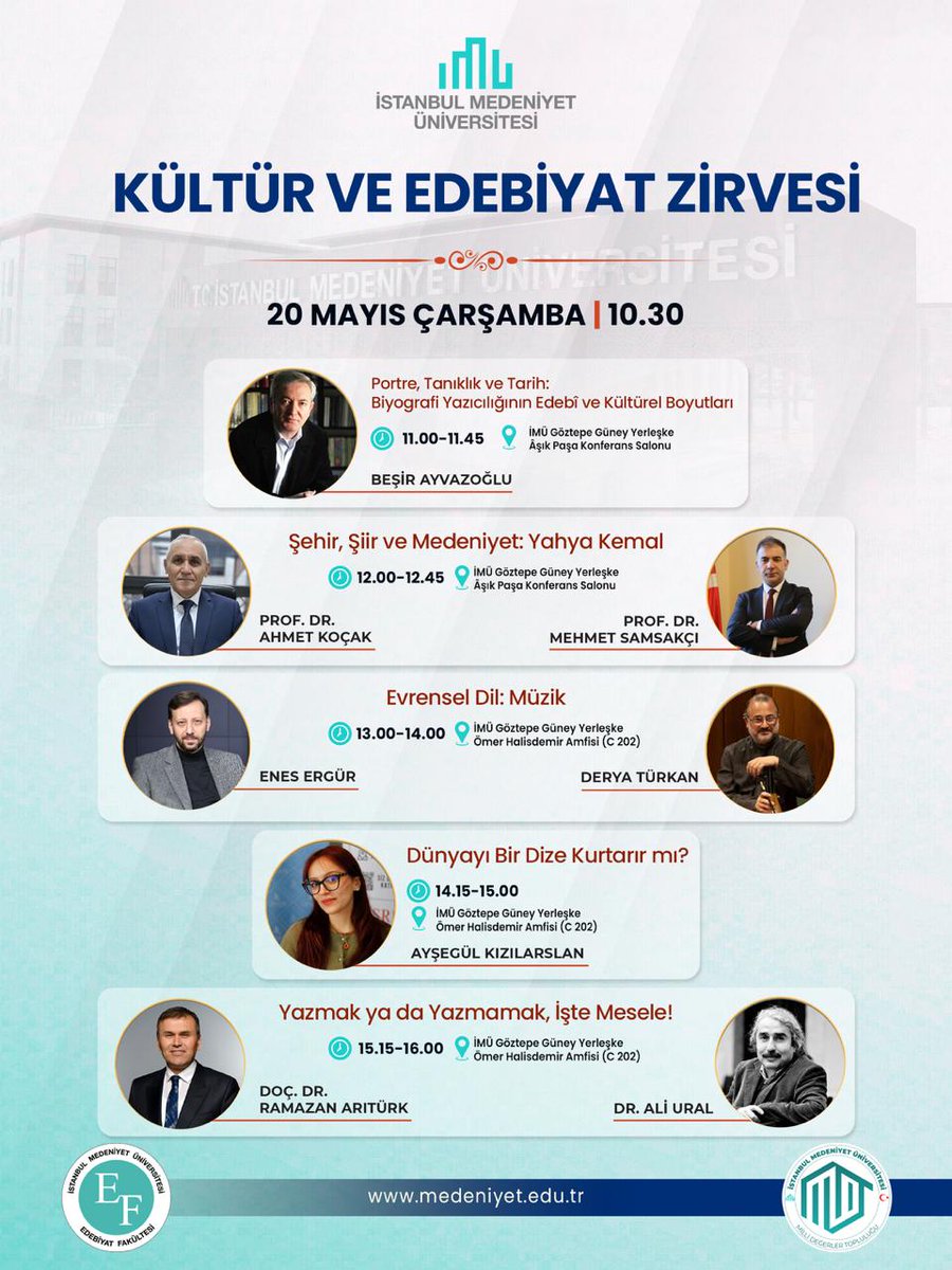 İMÜ Edebiyat Fakültesi/Faculty of Letters tweet media