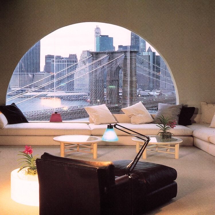 Ortgeist's tweet photo. Loft in a Brooklyn apartment, New York City, 1986 https://t.co/Gf4wbLqyV8