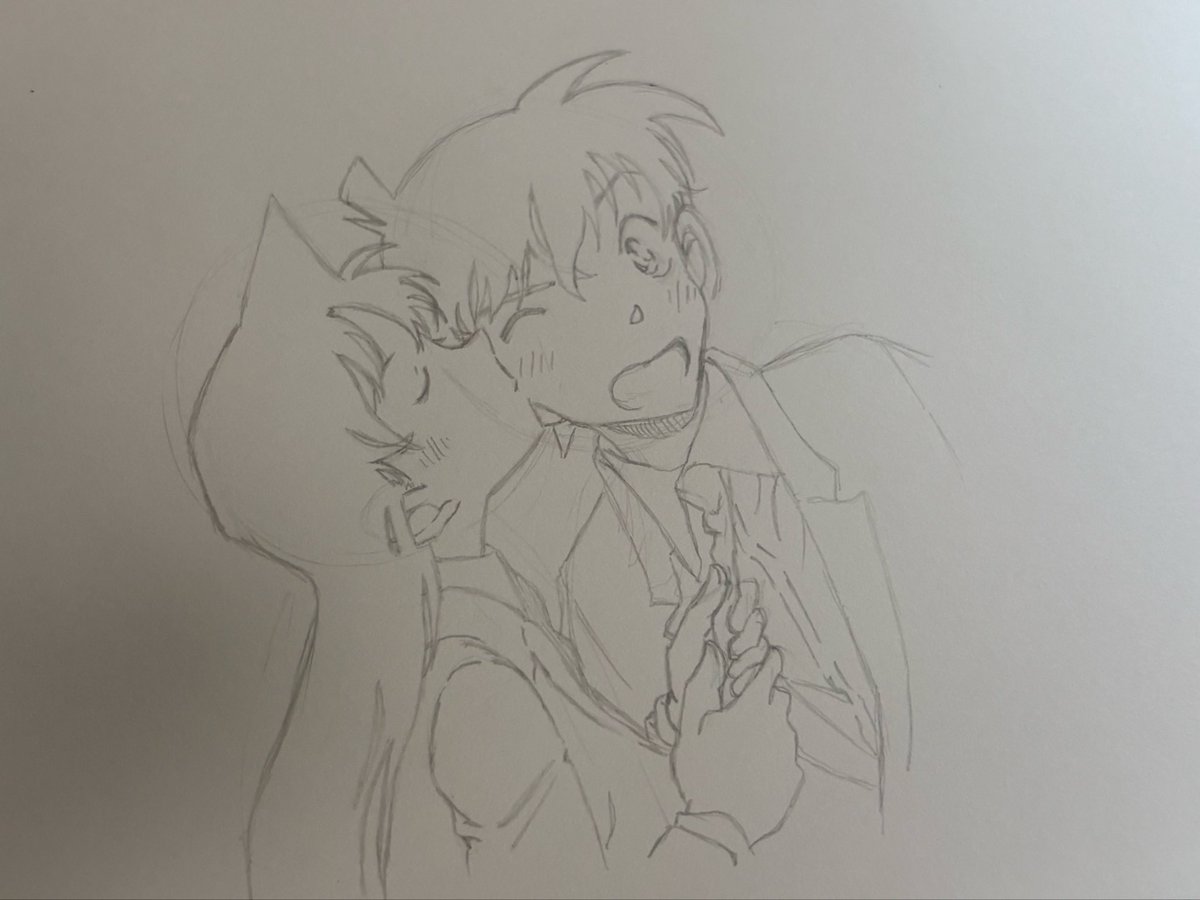 dyoo04's tweet photo. 大好きな新蘭を模写✍🏻🤍⸝⋆
下書き終わったけどこれからどうしたらいいの笑 https://t.co/nlDQM9NOX6