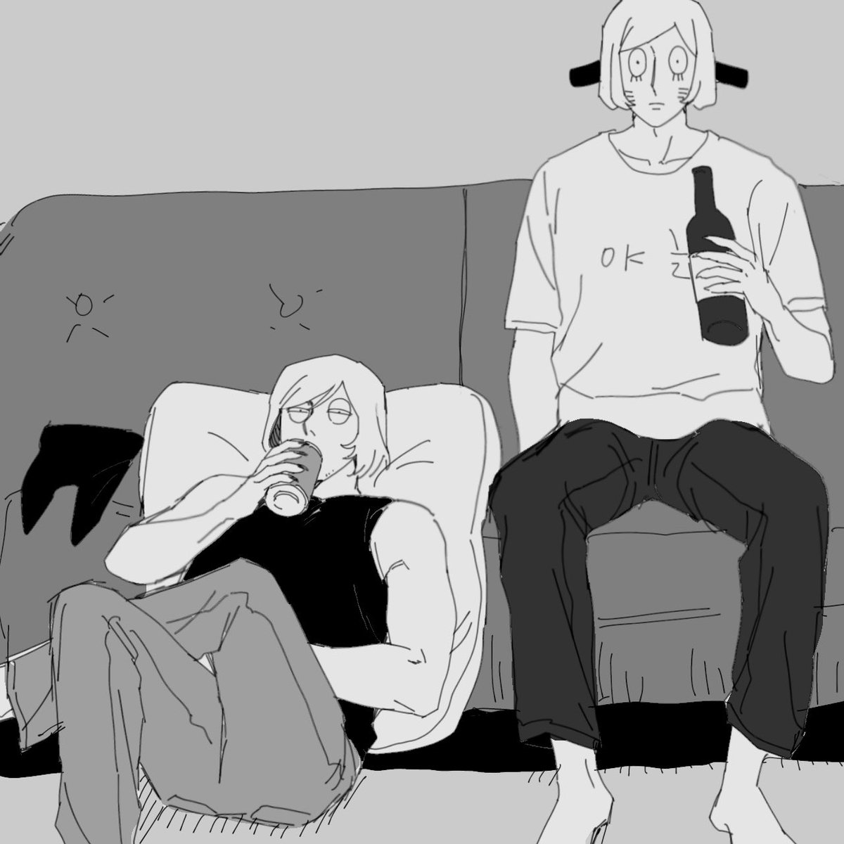 dadamoreteiru's tweet photo. 風呂上がり落書き https://t.co/xodxkw7Dpx