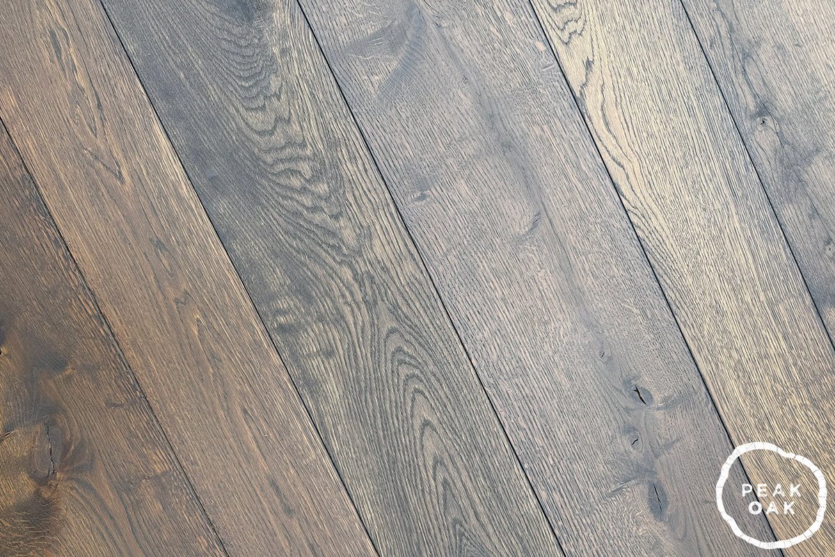 peakoak's tweet photo. We have been working on something a bit different…

Distressed European engineered oak, mixed widths, long lengths and a finish that seems to shift every time you move around it. From one angle it feels cool and smoky, whilst from another it pulls out warmer, torched oak tones. https://t.co/oMWV1vqWlh
