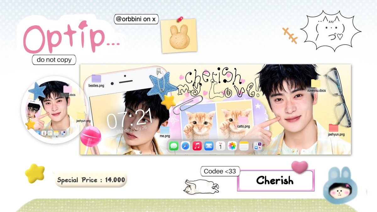 nya⭐️ wOrding layout 📌OPTIP CHERISH tweet media