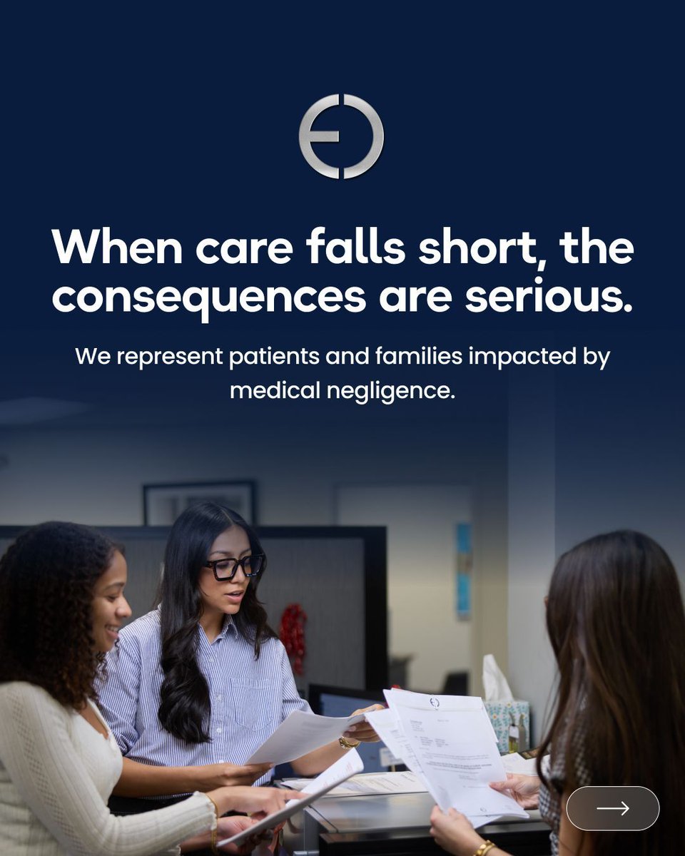 EpsteinOstrove's tweet photo. At Epstein Ostrove, LLC, we represent patients and families in complex medical malpractice matters, including surgical errors, medication errors, hospital negligence, and nursing home negligence.

If you or a loved one has been injured due to medical negligence, contact us! https://t.co/z6eOzn20IG