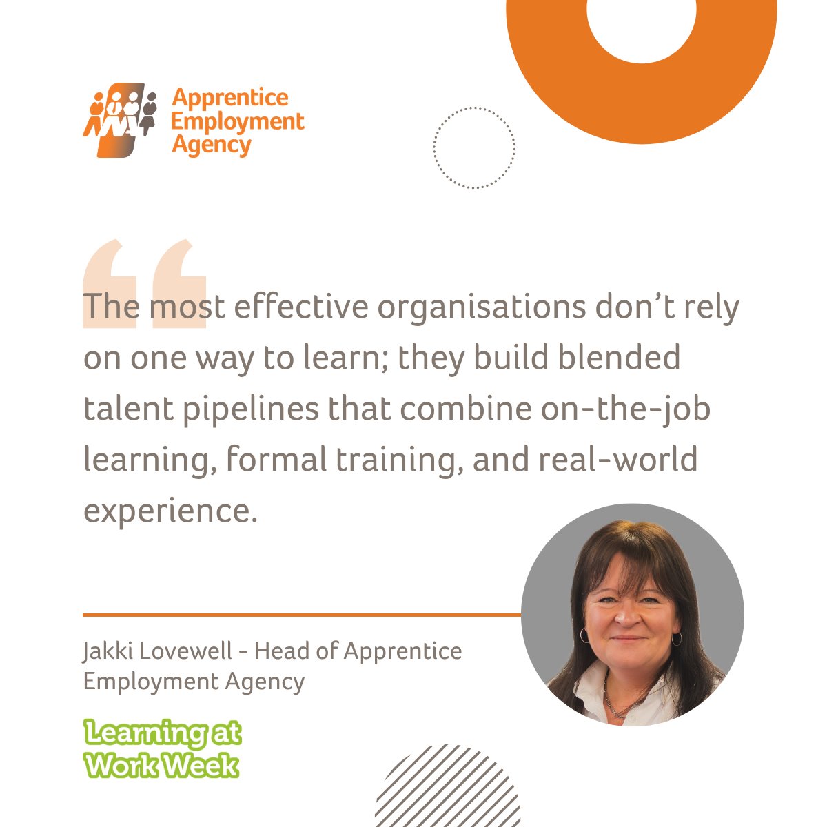 apprenticeemp's tweet photo. The most effective organisations don’t rely on a single approach to learning.

For #LearningAtWorkWeek, we’re highlighting how businesses can rethink their approach to L&amp;D - and why apprenticeships are a key part of that strategy.

@LAWWeekWire
 #TalentStrategy #Apprenticeships https://t.co/CAJNytn6pI