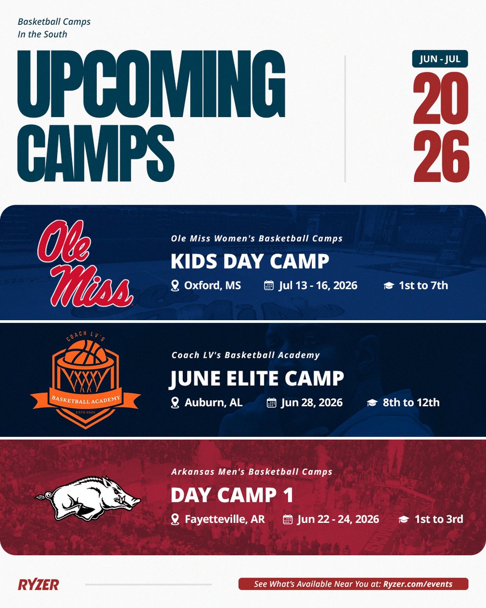 Ryzer's tweet photo. Summer hoops loading… Go grab your spot today with the link in our bio.🔥

@UW_MBB @OregonMBB @UTAHWBB @OleMissWBB @AuburnWBB @RazorbackMBB https://t.co/8ezPUXfweh