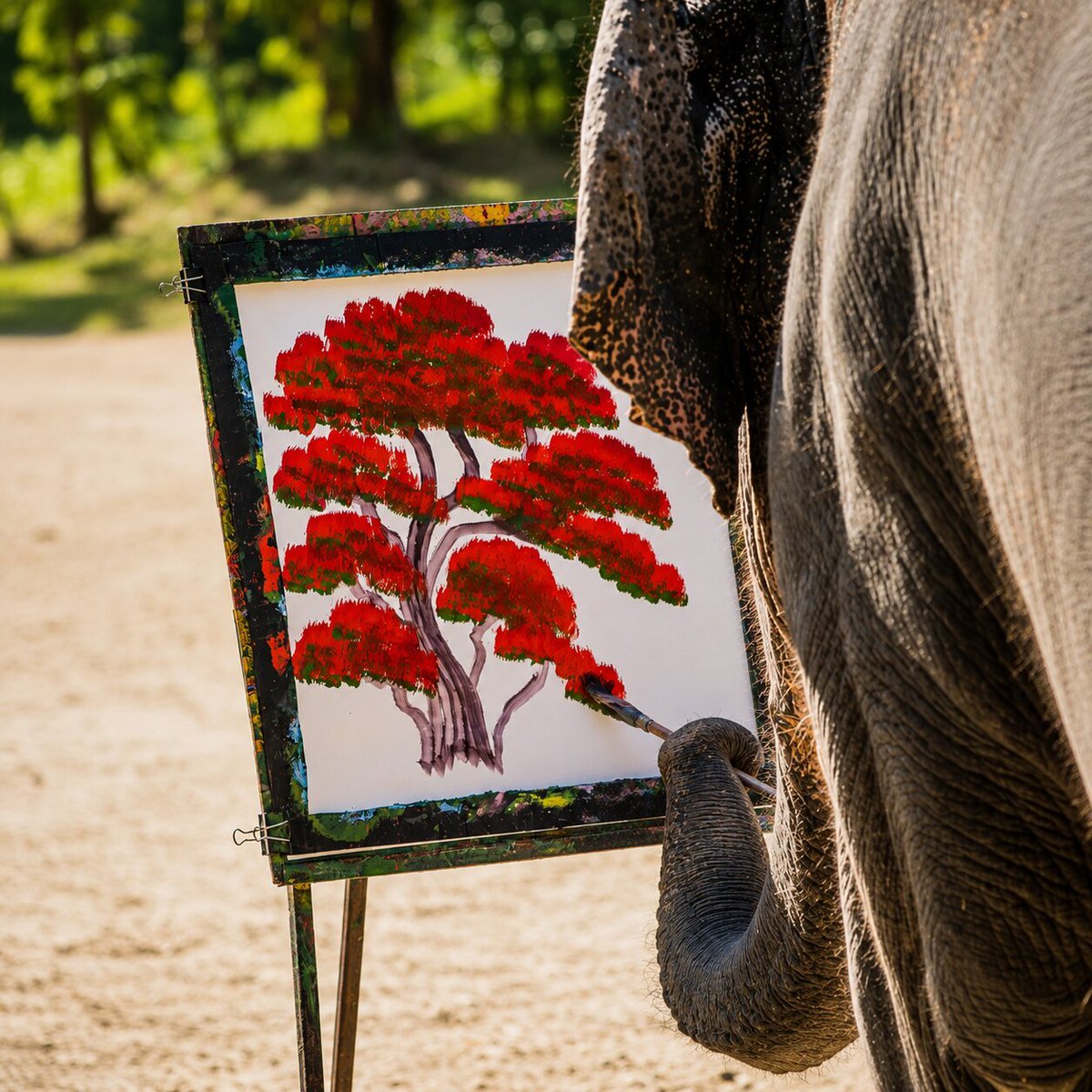 𝙏𝙐𝙎𝙆𝙍 — by Elephant Art tweet media