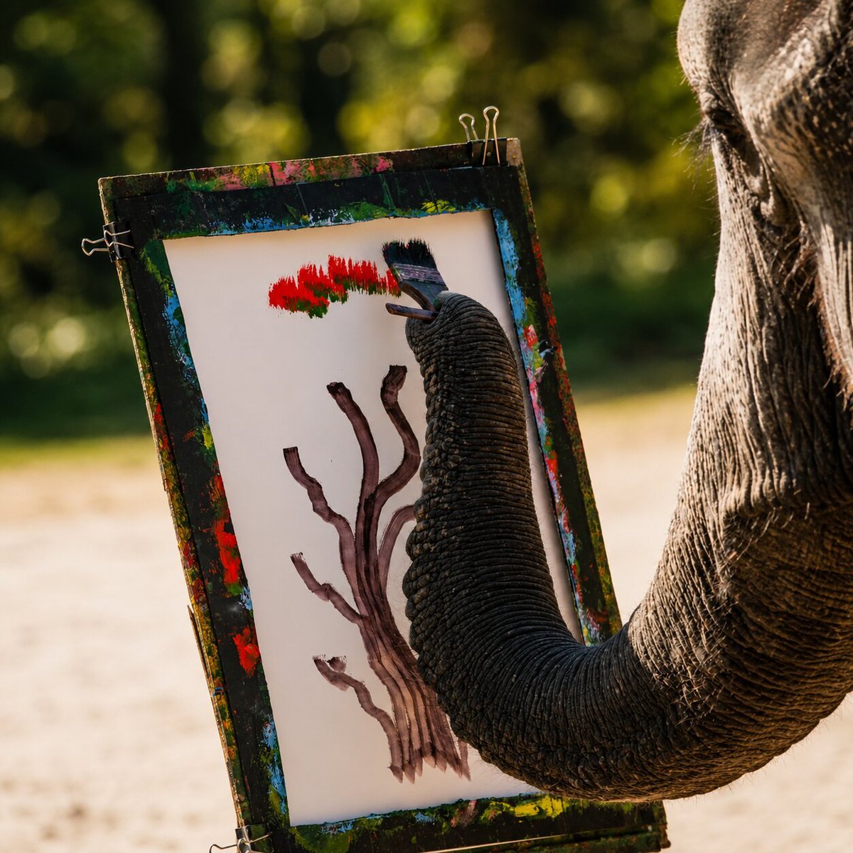 𝙏𝙐𝙎𝙆𝙍 — by Elephant Art tweet media