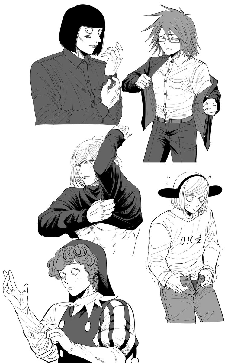 みんなの着替えが見たいというだけの絵