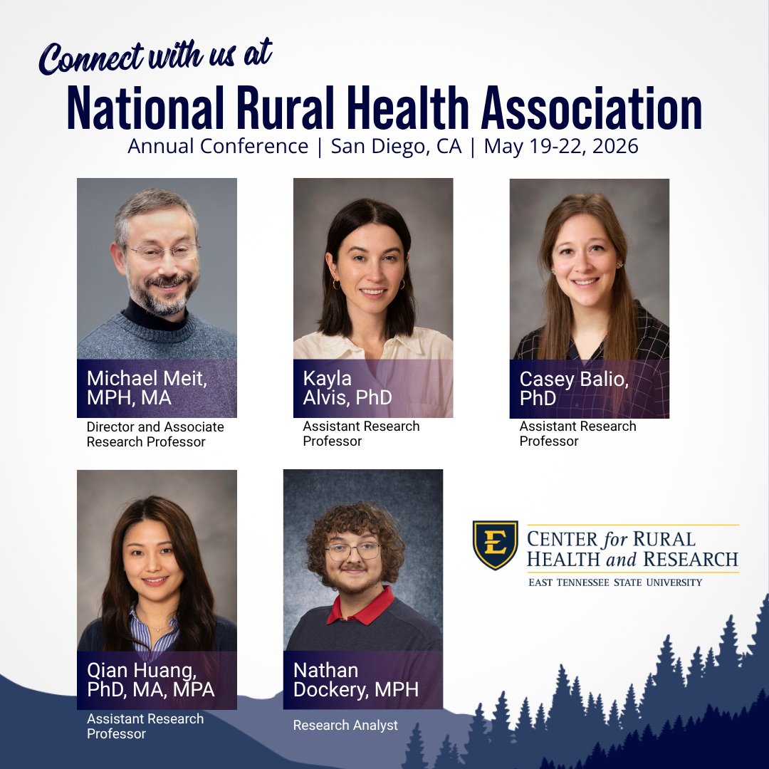 ETSU Center for Rural Health and Research tweet media