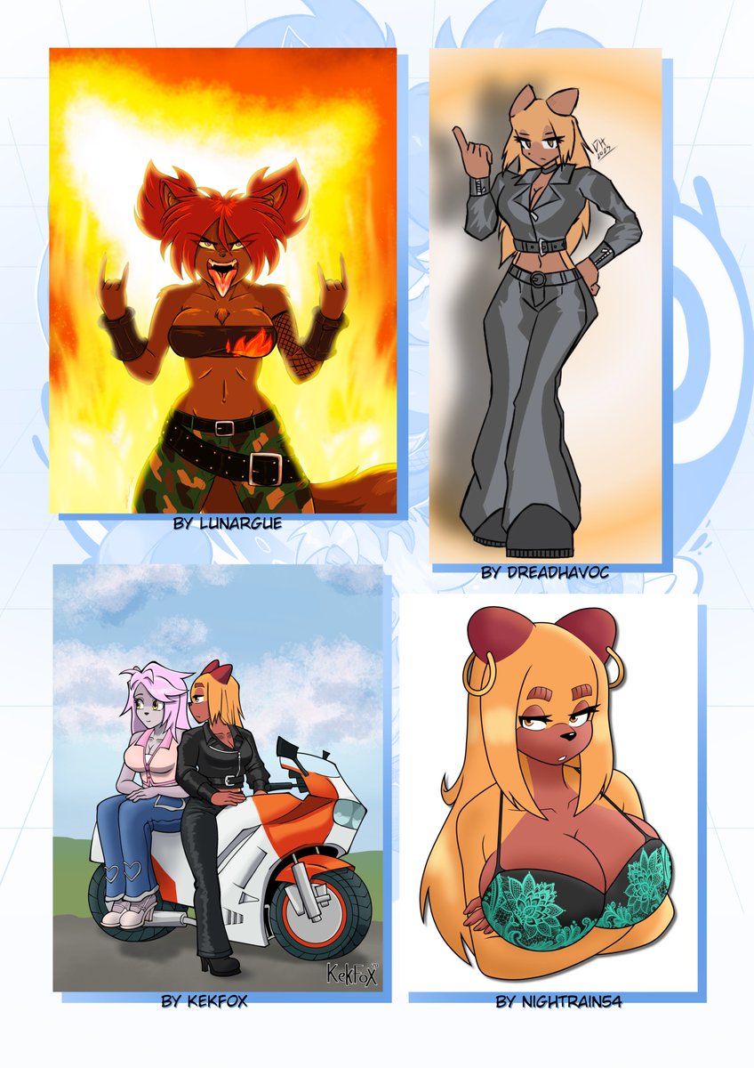 Never showed the Fanart showcase for Helene & Hampt 4 on here so I thought that might be fitting to do now, since there's only two days left to submit for issue 5.
