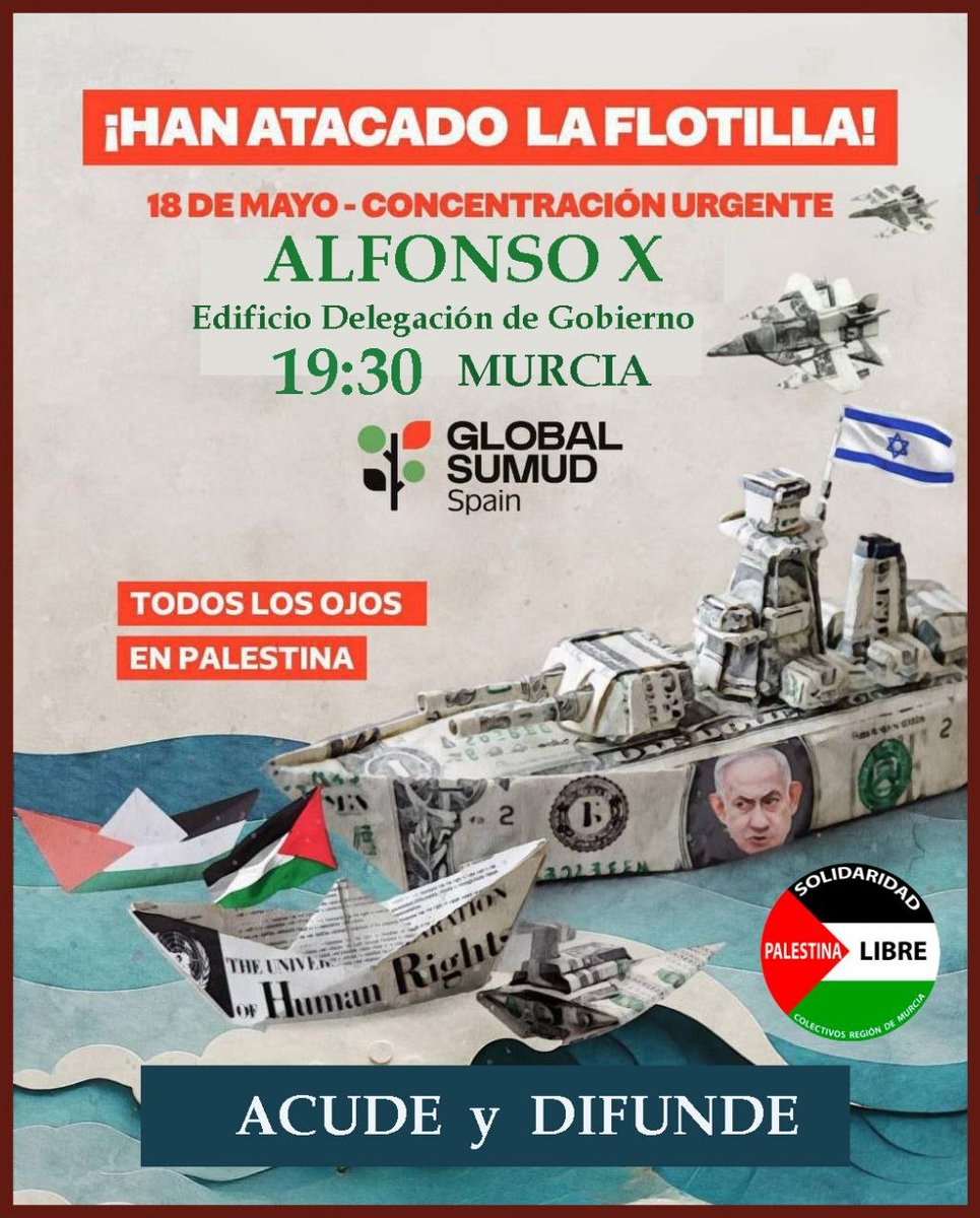 Palestina Libre 🇵🇸 Región de Murcia tweet media