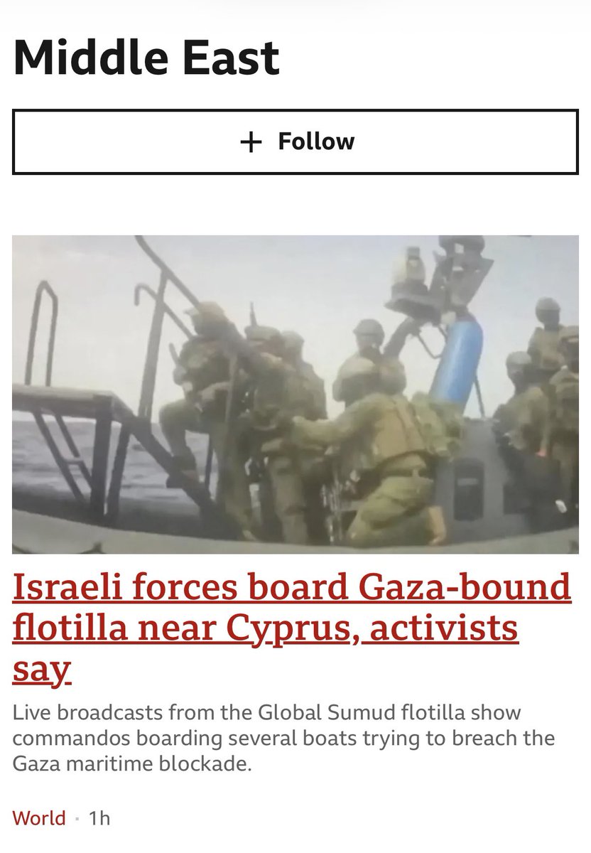Hamza_a96's tweet photo. Hi there @BBC 

Israel didn’t “board” 

The words you’re looking for are illegally seized and kidnapped. https://t.co/ofrTDcHNw3