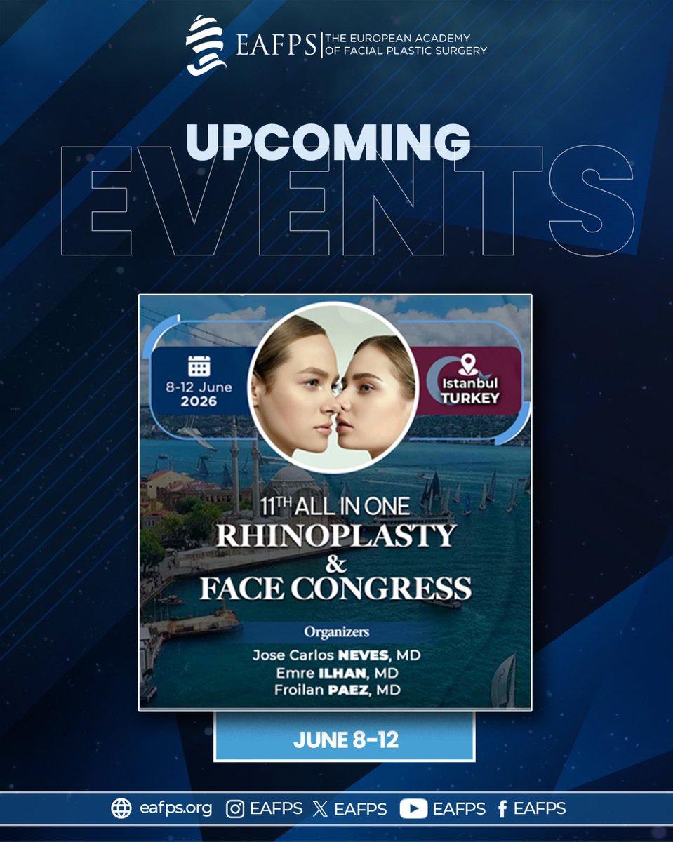 The European Academy of Facial Plastic Surgery tweet media