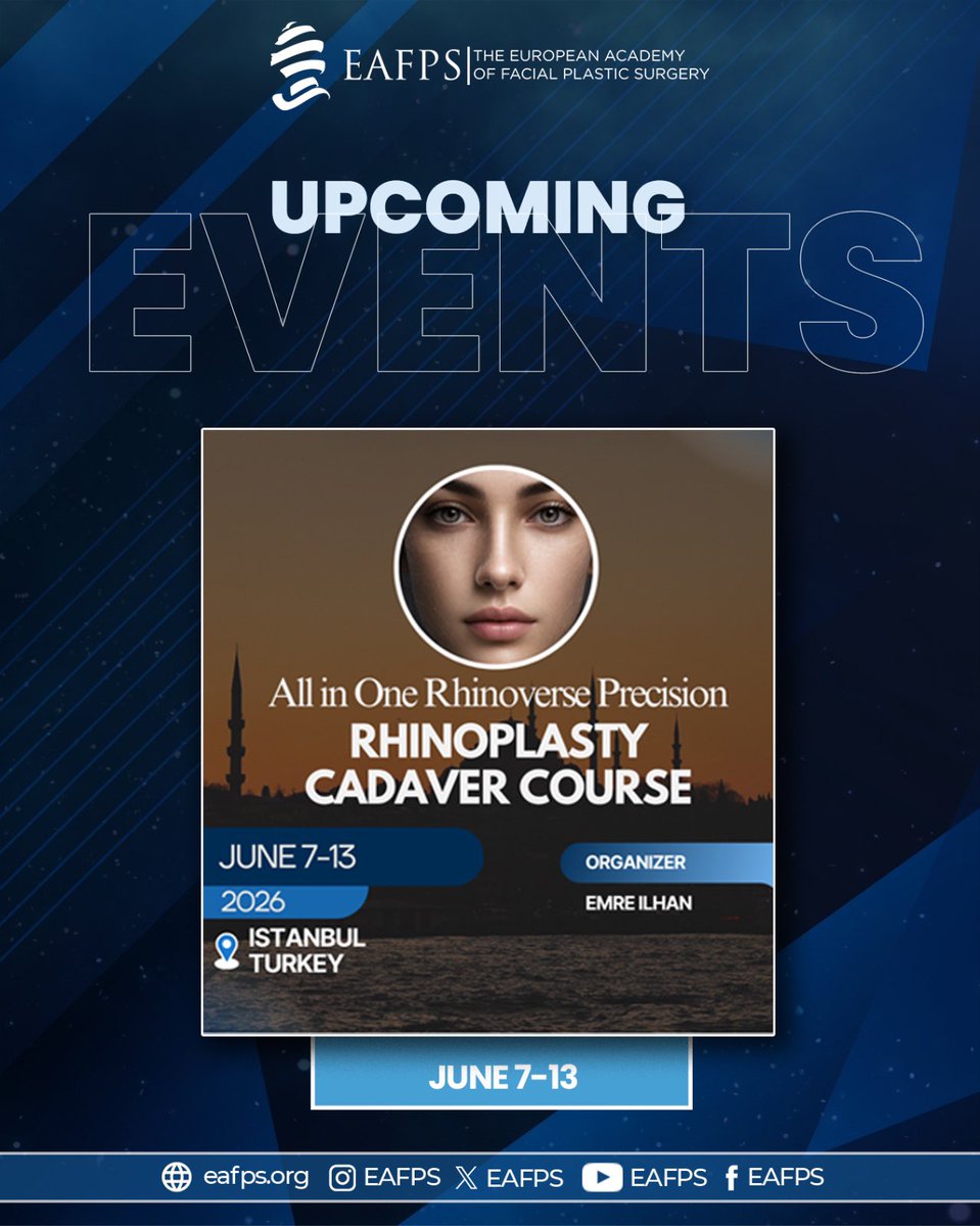 The European Academy of Facial Plastic Surgery tweet media