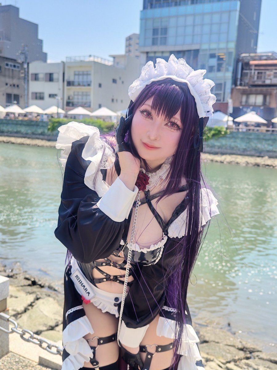 勝利の女神:NIKKE ニケ コスプレ cos ミハラ (メイド) 📸@HalfPricer00