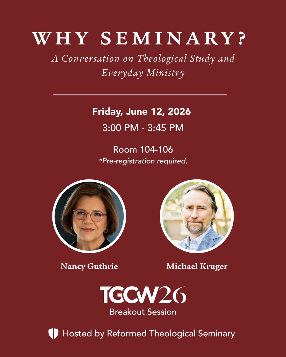 Reformed Seminary tweet media