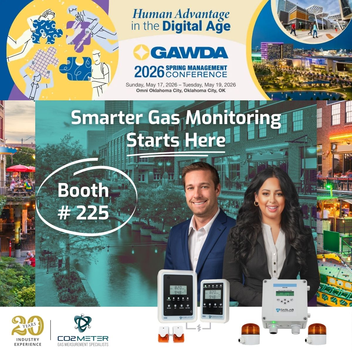 CO2Meter's tweet photo. 🚨 We’re at the GAWDA Spring Management Conference! 🚨

If you’re attending, stop by and connect with our team in Booth # 225—we’d love to talk about how we can support your applications.

https://t.co/9hHFcXIj5k

#GAWDA #SMC #CO2Meter #GasDetection #SafetyFirst https://t.co/qIaiCmMViV