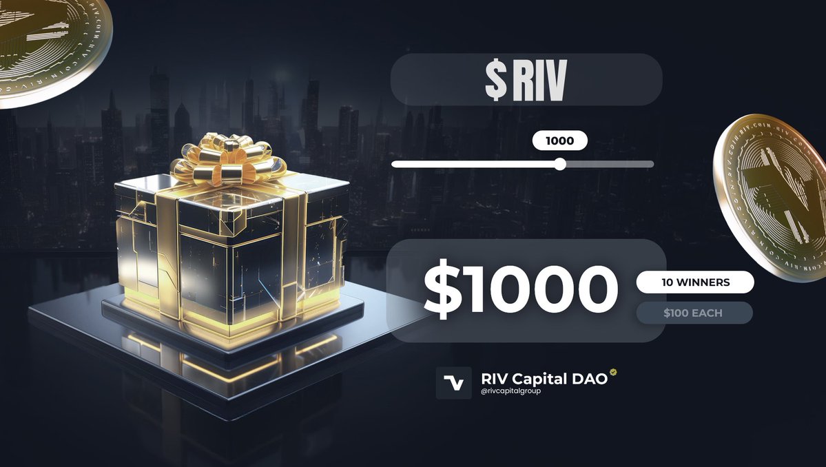 rivcapitalgroup's tweet photo. 🎉 solana:2bpT3ksMdwdZ6DuHyq3FDUr7HDwvZ5DRZoT1fUPALJaH GIVEAWAY 🎉

We are giving away $1,000 to 10 winners. That is $100 each. 💸

Rewarding our most engaging community members across X, Telegram, and Discord.

Got a question? Drop it in our community channels.

⏳ Winners announced on June 21.

Good luck. 🏆