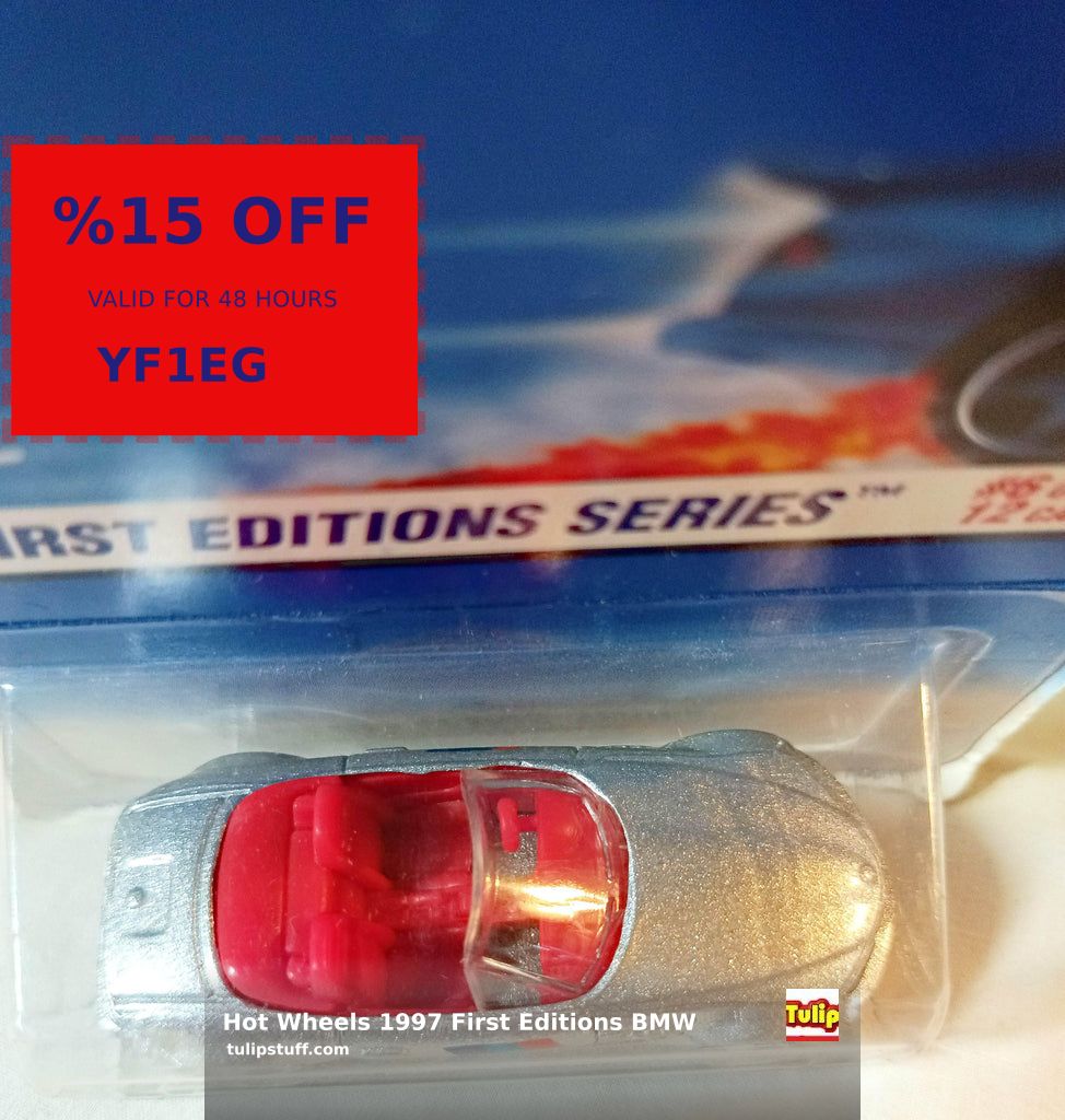 tulipstuff's tweet photo. 🎯Crazy #Collectibles Deal! Don’t miss out!🎯
💥Hot Wheels 1997 First Editions BMW M Roadster Collector #518 on sale at #TulipStuff for $4.50 💥 

Shop now before we sell out! 👉 https://t.co/LkskPv8MAW   😍 https://t.co/d1hNDeUhvh