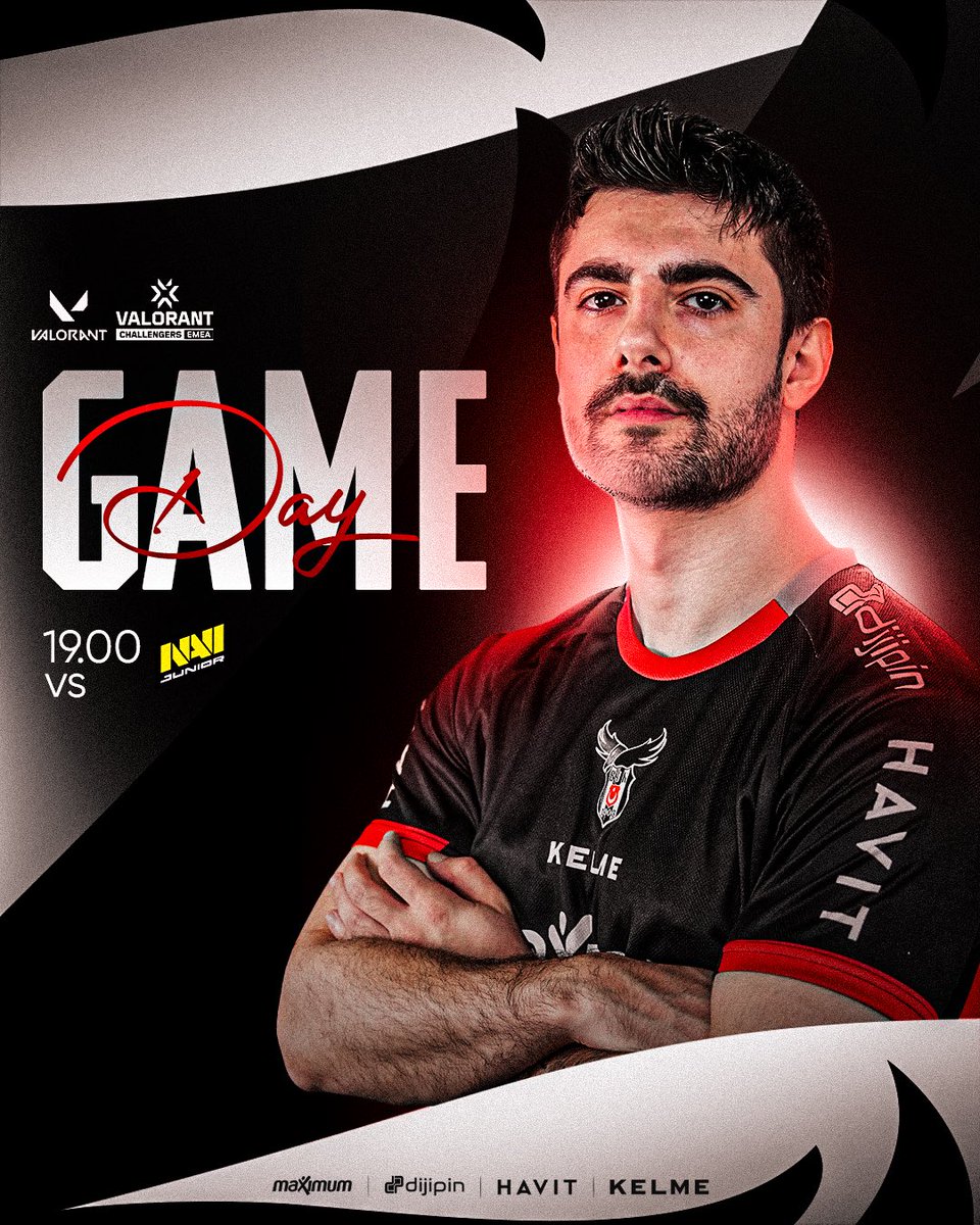 bjkesports's tweet photo. VALORANT Challengers EMEA Stage 2’de mücadeleye başlıyoruz! 🔥

🕣 19.00
🆚 NAVI Junior
📺 https://t.co/7tV6OrNwdi

#BurasıBeşiktaş https://t.co/g2OSQ5XI2G