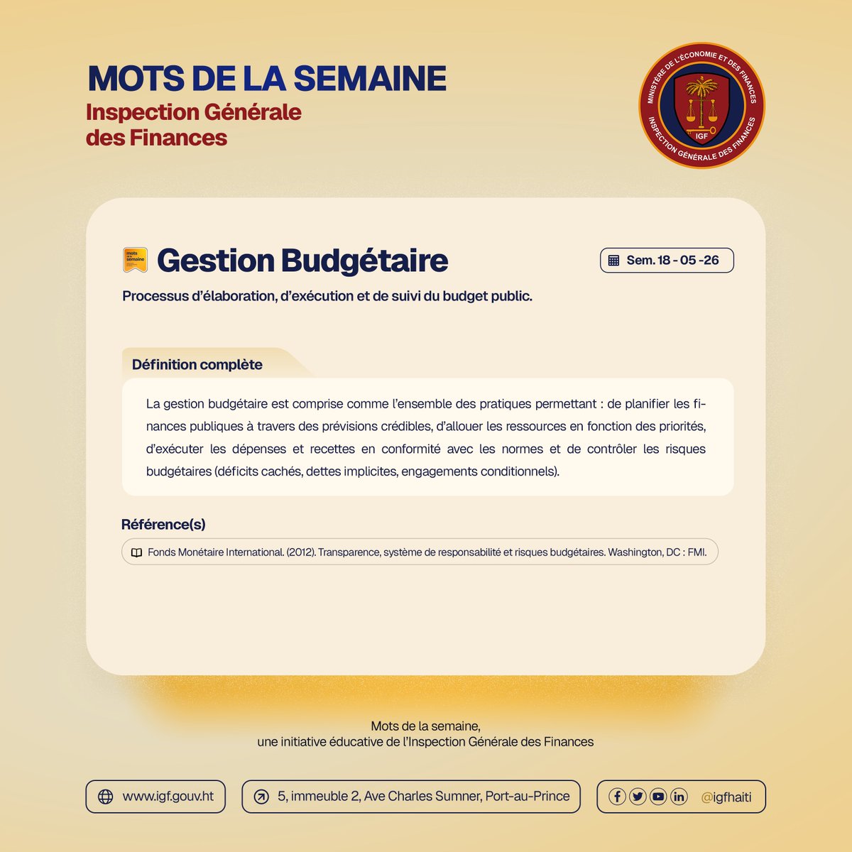 IGFHaiti's tweet photo. #𝗜𝗚𝗙 #𝗔𝘂𝗱𝗶𝘁 #𝗚𝗲𝘀𝘁𝗶𝗼𝗻𝗕𝘂𝗱𝗴𝗲𝘁𝗮𝗶𝗿𝗲 #𝟮𝟬𝗮𝗻𝘀𝗜𝗚𝗙 #𝗔𝗱𝗺𝗶𝗻𝗶𝘀𝘁𝗿𝗮𝘁𝗶𝗼𝗻𝗣𝘂𝗯𝗹𝗶𝗾𝘂𝗲 #𝗟𝗲𝘅𝗶𝗾𝘂𝗲 #𝗺𝗼𝘁𝗱𝗲𝗹𝗮𝘀𝗲𝗺𝗮𝗶𝗻𝗲 #𝗺𝗼𝘁𝘀𝗱𝗲𝗹𝗮𝘀��𝗺𝗮𝗶𝗻𝗲 #𝗛𝗮𝗶̈𝘁𝗶 #𝗶𝗴𝗳𝗵𝗮𝗶𝘁𝗶 https://t.co/OpHFoR3Irf