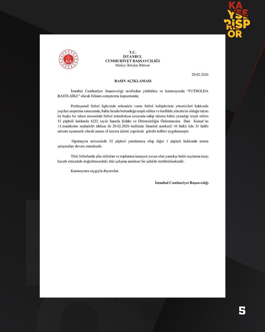Zecorner Kayserispor tweet media