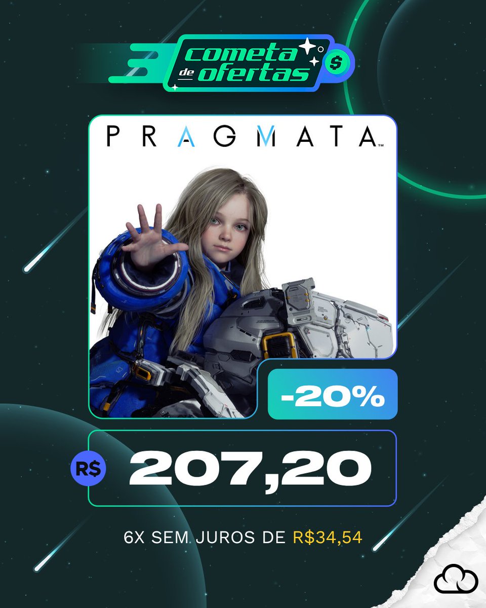 cojagamer's tweet photo. ☄️ O COMETA TÁ INDO EMBORA… E LEVANDO O DESCONTO DO PRAGMATA 😳
👉 https://t.co/JMohy8iQ1C
🔥 Pragmata com 20% OFF por tempo LIMITADO
💳 6x sem juros
🤑 Cashback em Drops
⚠️ Promo do Cometa acabando
Piscou… voltou pro preço normal 💀
#NuuSquad #coja #cojagamer #ad #publi https://t.co/g8nHGLlfvc