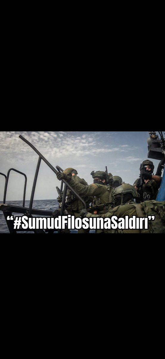 Muhacir211's tweet photo. Amaçları net yaptığımız zulmü duyuramazsınız #SumudFilosunaSaldırı https://t.co/qVwBgHCGwC