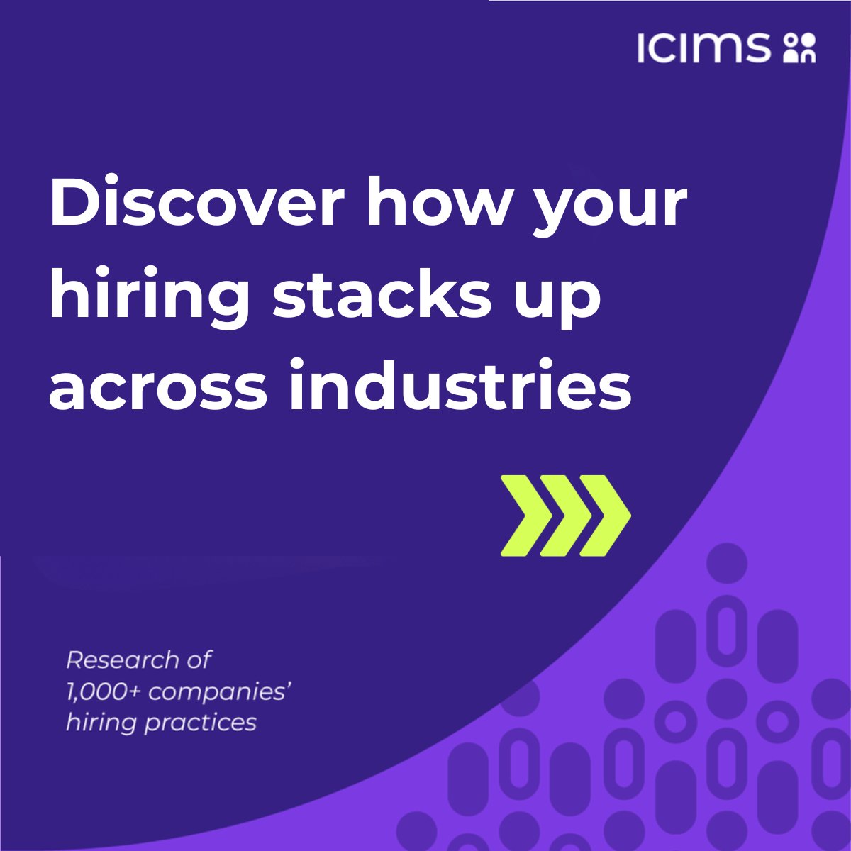 iCIMS's tweet photo. We partnered with Nucleus Research to survey 1,000+ TA leaders and practitioners to benchmark metrics across every major vertical. 

See where your hiring stands. 👇

Download the full report: https://t.co/G5QpBVH5Q4 https://t.co/ThpqaH1OiK