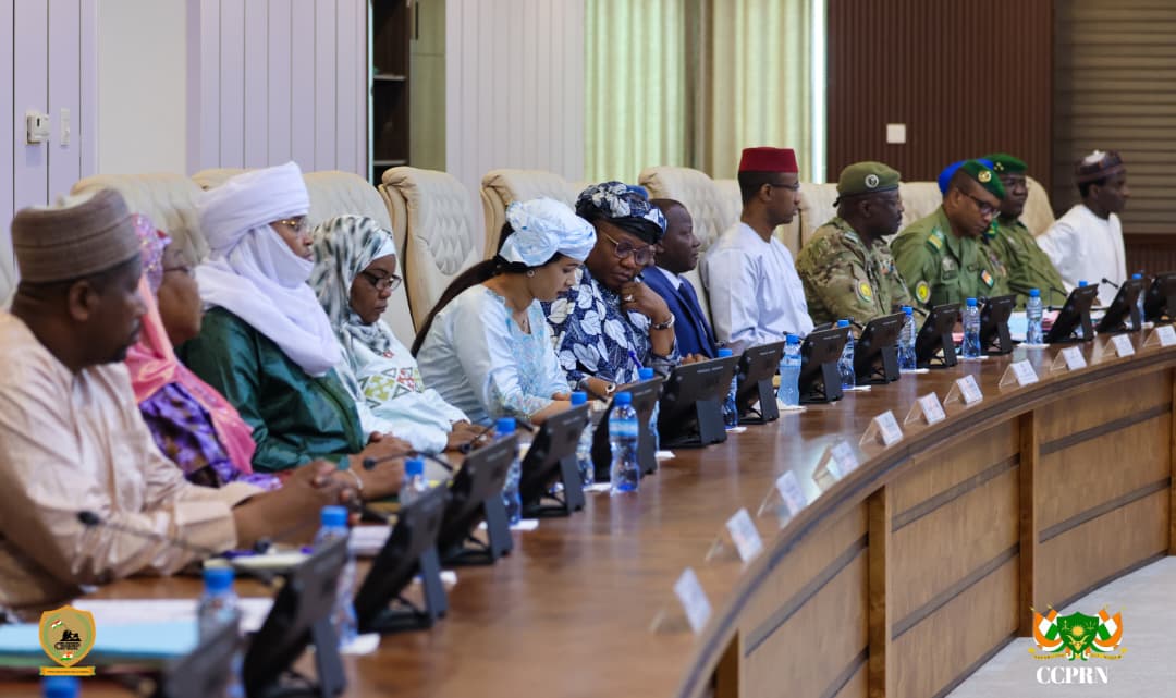 mahamadoudix's tweet photo. Le Conseil des Ministres s'est reuni ce jour, lundi 18 Mai 2026, dans la salle habituelle des délibérations, sous la Présidence de Son Excellence le Général d'Armée ABDOURAHAMANE TIANI, Président de la République, Chef de l'État, Président du Conseil des Ministres. https://t.co/fdc89oqCur