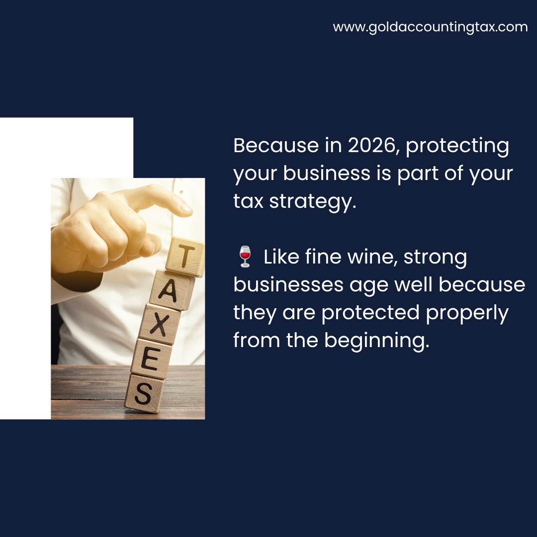goldacctingtax's tweet photo. The businesses that survive long-term are rarely the ones chasing shortcuts. They are the ones building strong systems early.
#SmallBusinessTax #IRS2026 #TaxPlanning #EntityStructure #Entrepreneurship #TaxStrategy #CyberSecurity #IRSDirtyDozen #TaxPreparation #BusinessOwnerTips https://t.co/ly9xgjIU4y