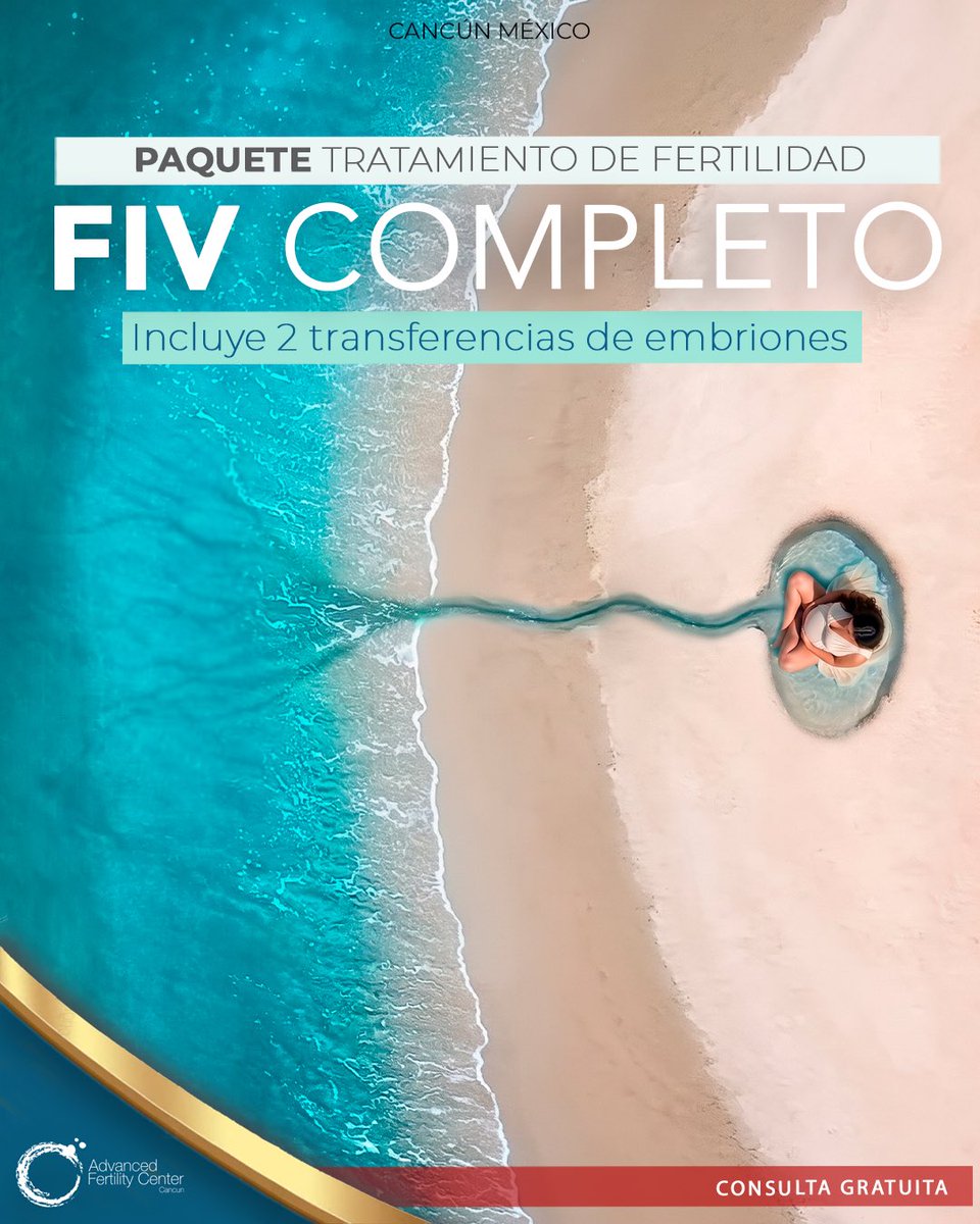 fertilitycc's tweet photo. 𝐃𝐞 𝐥𝐚 𝐞𝐬𝐩𝐞𝐫𝐚𝐧𝐳𝐚 𝐚 𝐥𝐚 𝐯𝐢𝐝𝐚 ✨

🌟 PAQUETE FIV COMPLETO – Promoción especial
•✅ Incluye 2 transferencias de embriones
•🧬 Tecnología de vanguardia
•👩⚕ Atención personalizada en cada etapa

#FIV #Fertilidad #Cancún https://t.co/tqTqSc8pF2