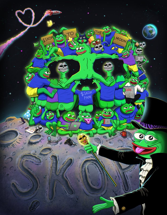 SKOP Token tweet media