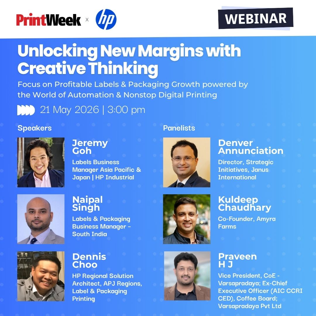 WhatPackaging's tweet photo. AI, automation, and personalisation are reshaping labels and packaging.

Join PrintWeek and @HP for a webinar on digital transformation, smarter packaging, and new opportunities in the sector.

Register: https://t.co/bFtH2SXIeh

#PrintWeek #HP #Packaging #Labels #Webinar https://t.co/jKunRlt8jY
