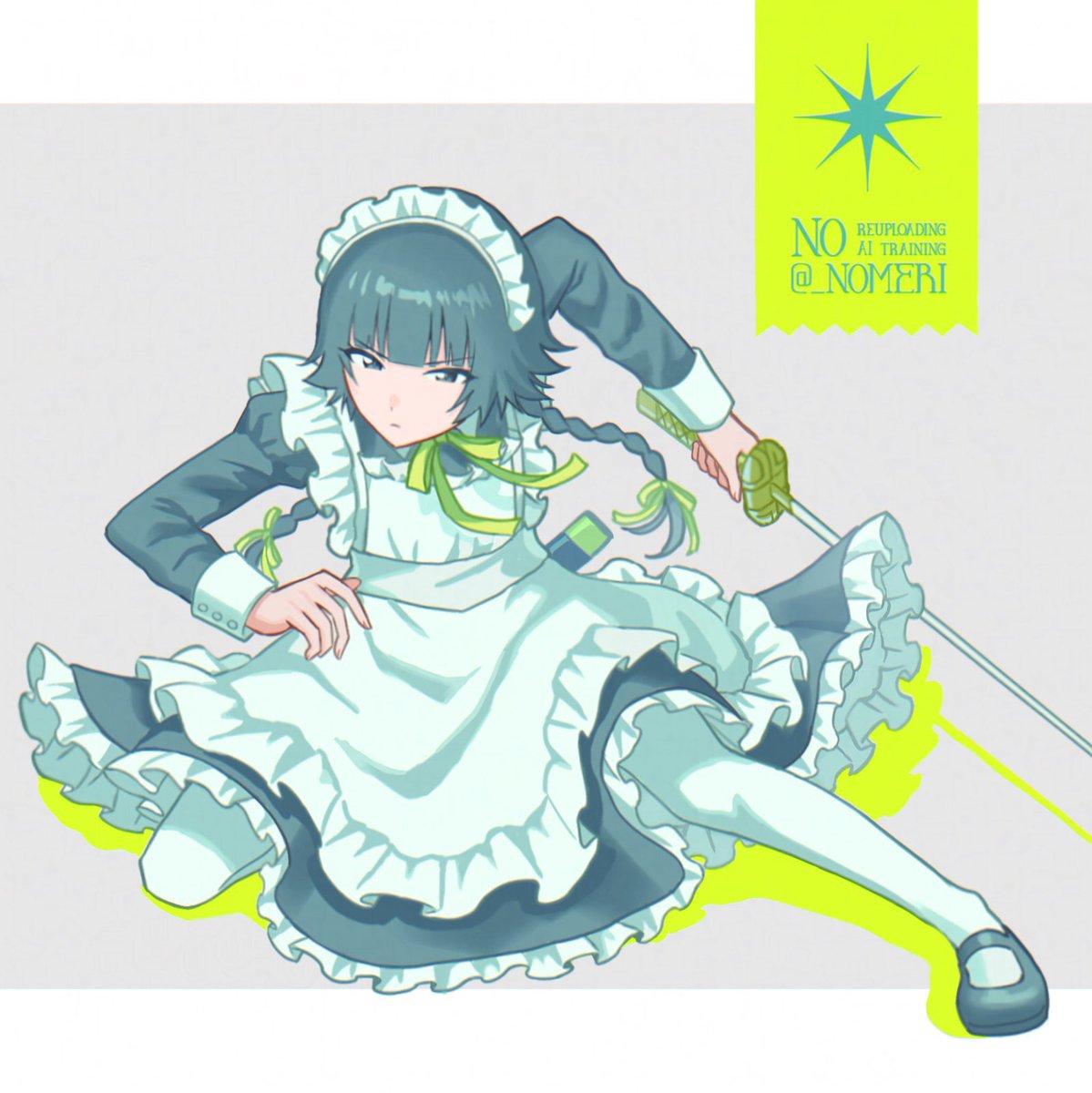 Soi_Feng's tweet photo. “What are you looking at? Just cause I have to wear this, doesn’t mean I can’t still hurt you…” https://t.co/t7jqHTdOd8