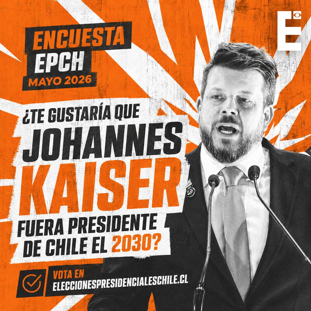 EPCH (Elecciones Presidenciales Chile) tweet media