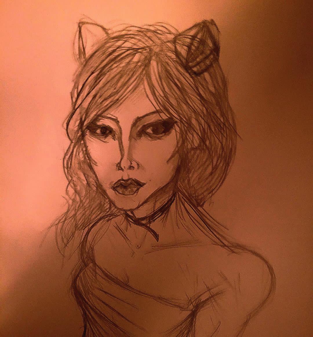cryptgrll's tweet photo. some drawings one of my followers drew of me ^-^ https://t.co/XvOi5XuU3S